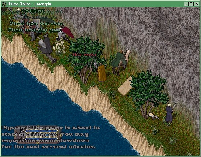 Скриншот из игры Ultima Online
