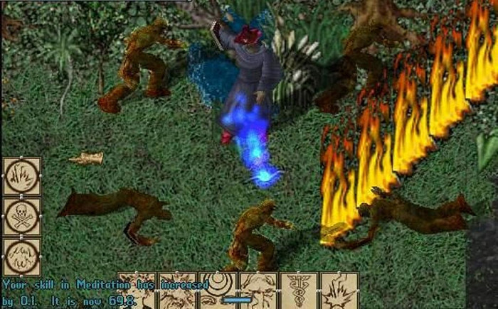 Скриншот из игры Ultima Online: Lord Blackthorn's Revenge
