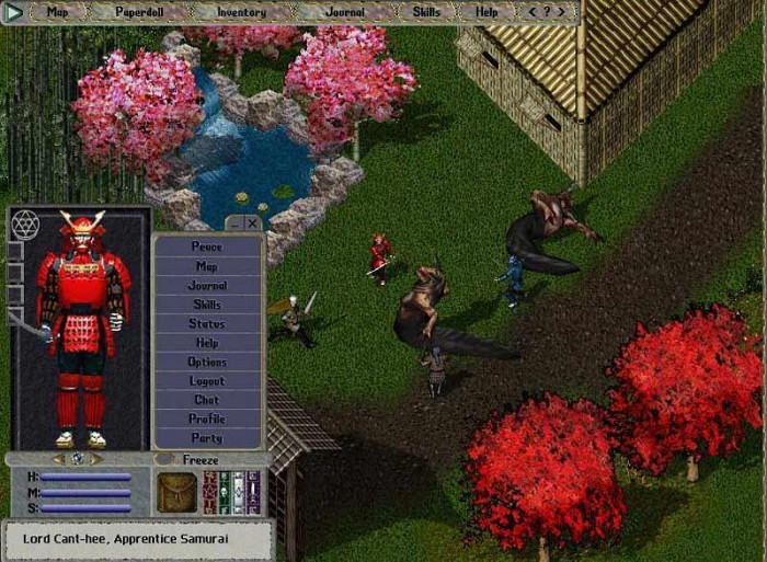 Скриншот из игры Ultima Online: Samurai Empire