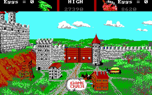 Скриншот из игры Aaargh