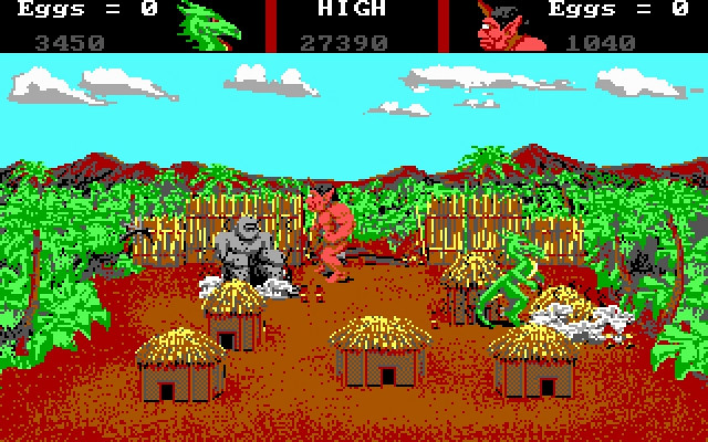Скриншот из игры Aaargh