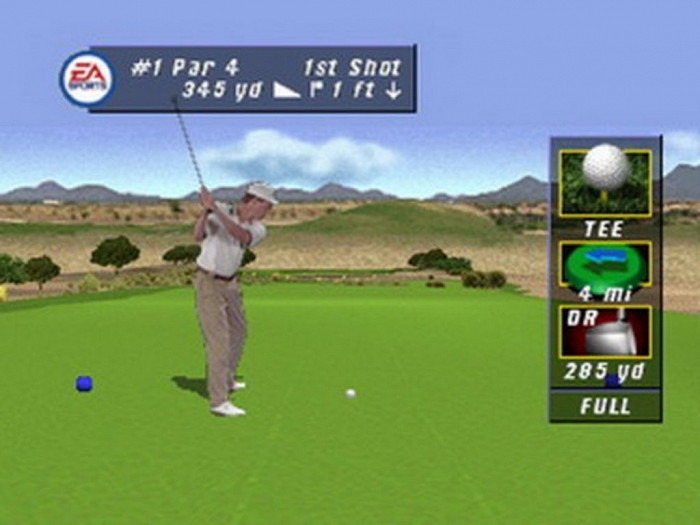 Скриншот из игры Tiger Woods PGA Tour 2001