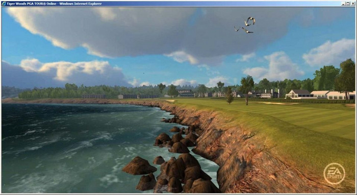 Скриншот из игры Tiger Woods PGA Tour Online
