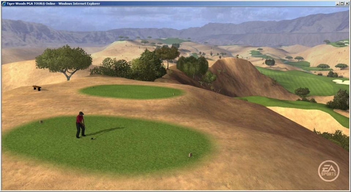 Скриншот из игры Tiger Woods PGA Tour Online