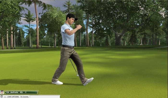 Скриншот из игры Tiger Woods PGA Tour Online