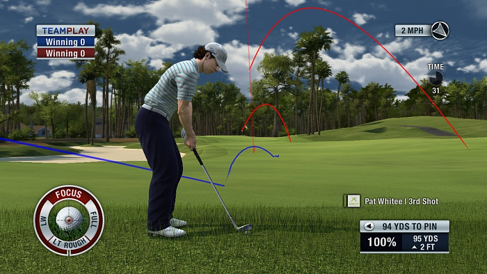 Скриншот из игры Tiger Woods PGA Tour 11