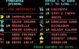Скриншот из игры Time Bandit