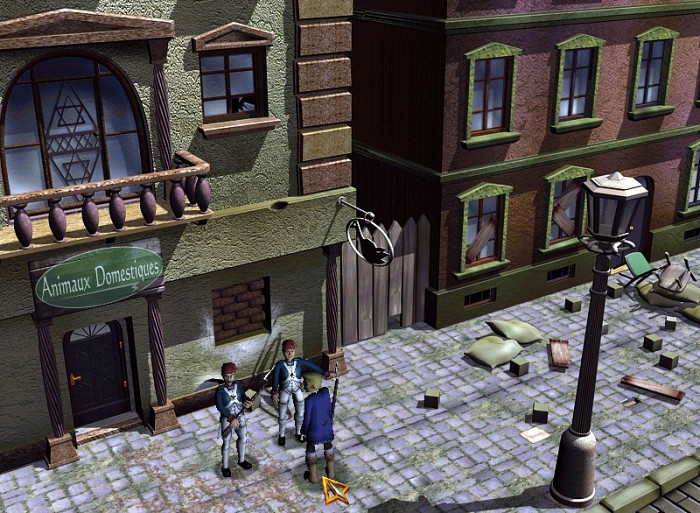 Скриншот из игры Time Guard