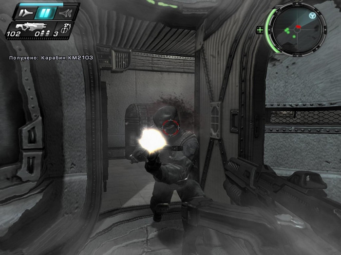 Скриншот из игры TimeShift
