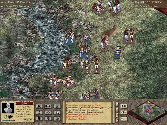 Скриншот из игры Tin Soldiers: Alexander the Great