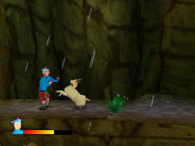Скриншот из игры Tintin Destination Adventure