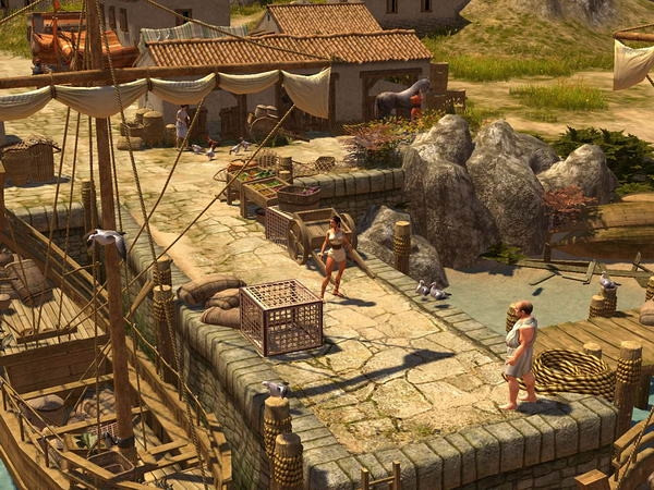 Скриншот из игры Titan Quest