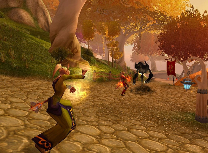 Скриншот из игры World of Warcraft: The Burning Crusade