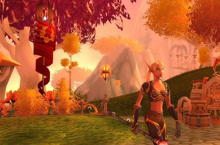 Скриншот из игры World of Warcraft: The Burning Crusade