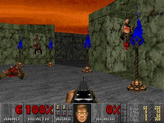 Скриншот из игры Ultimate Doom, The