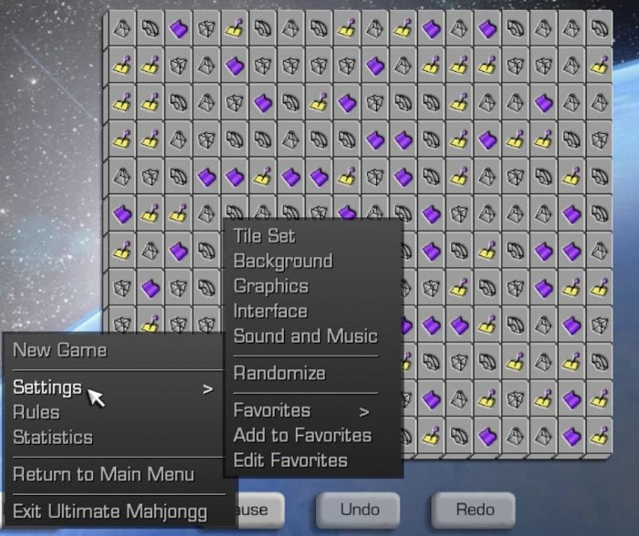Скриншот из игры Ultimate Mahjongg 20
