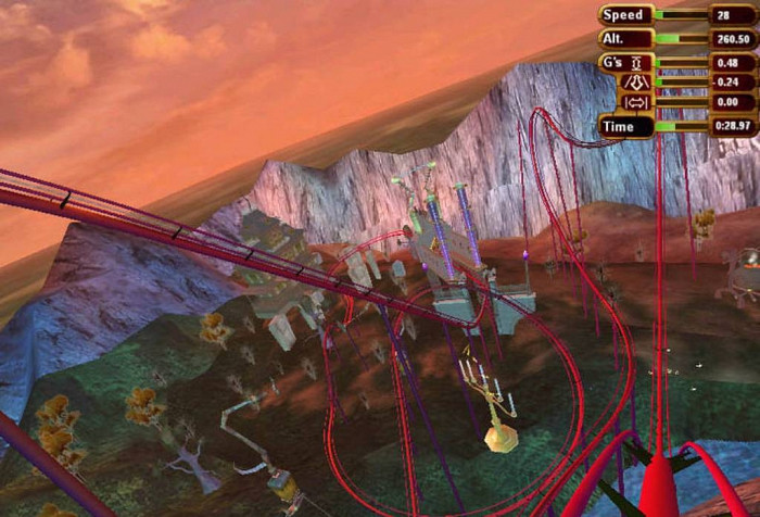 Скриншот из игры Ultimate Ride Coaster Deluxe