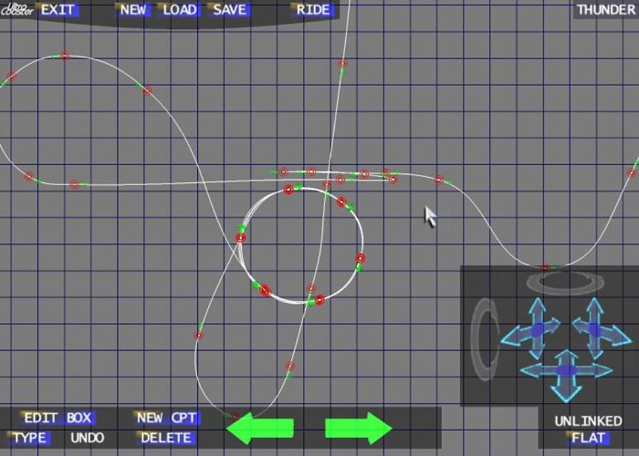 Скриншот из игры Ultra Coaster