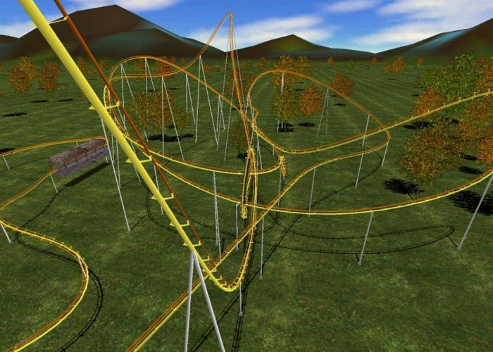 Скриншот из игры Ultra Coaster