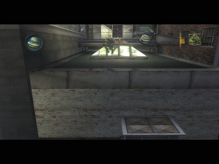 Скриншот из игры Teenage Mutant Ninja Turtles: The Video Game