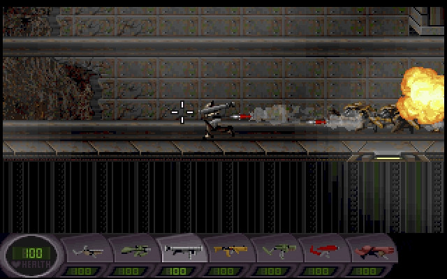 Скриншот из игры Abuse