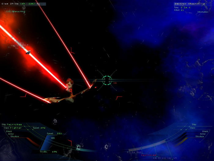 Скриншот из игры Abyss Lights: Frozen Systems