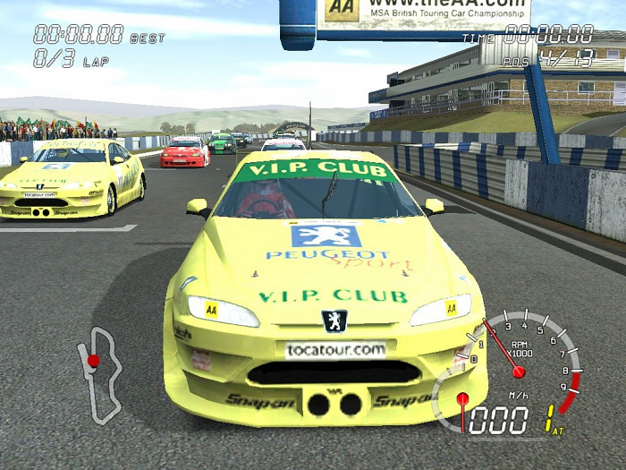 Скриншот из игры ToCA Race Driver