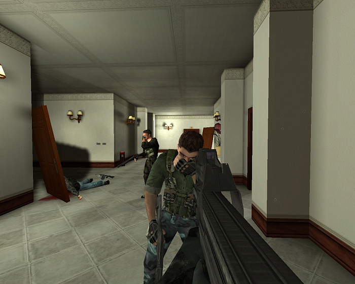 Скриншот из игры Tom Clancy's Rainbow Six 3: Athena Sword