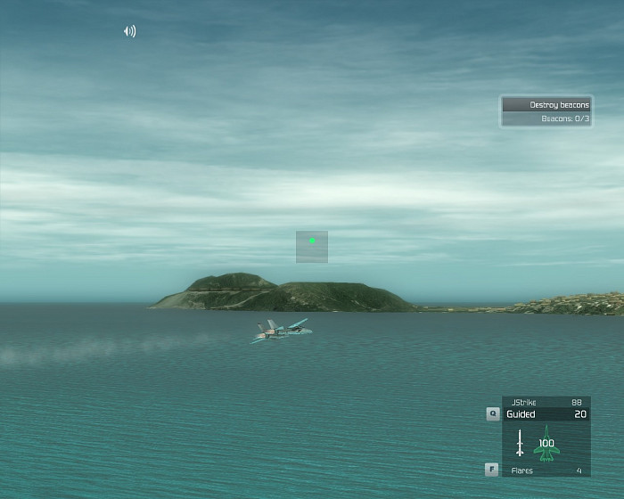 Скриншот из игры Tom Clancy's H.A.W.X.