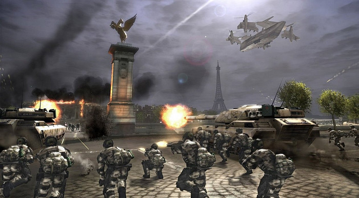 Скриншот из игры Tom Clancy's EndWar
