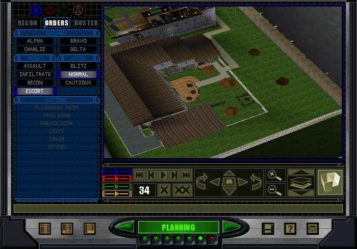 Скриншот из игры Tom Clancy's Rainbow Six: Rogue Spear - Black Thorn