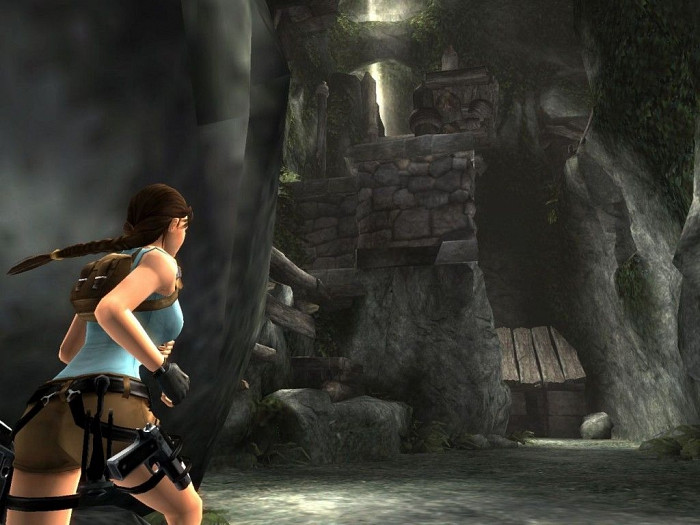 Скриншот из игры Tomb Raider: Anniversary