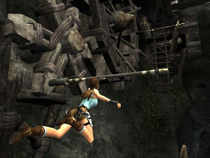 Скриншот из игры Tomb Raider: Anniversary