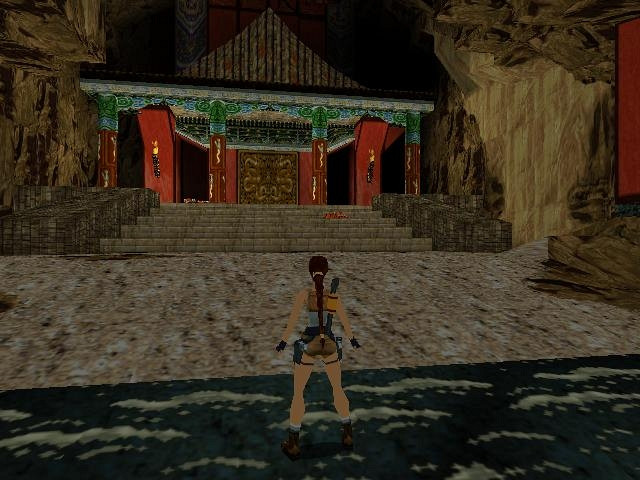 Скриншот из игры Tomb Raider 2