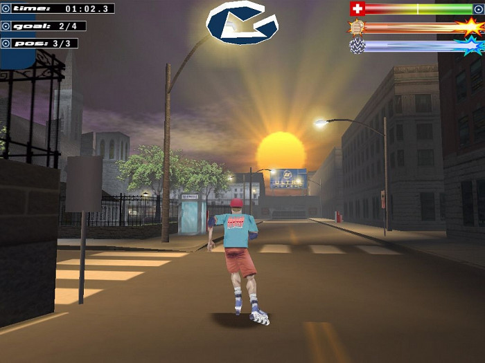 Скриншот из игры Ultra Wheels Street Jam