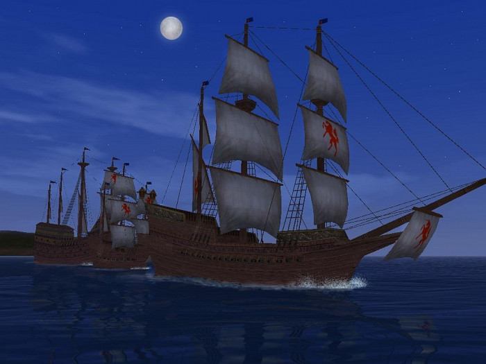 Скриншот из игры Uncharted Waters Online