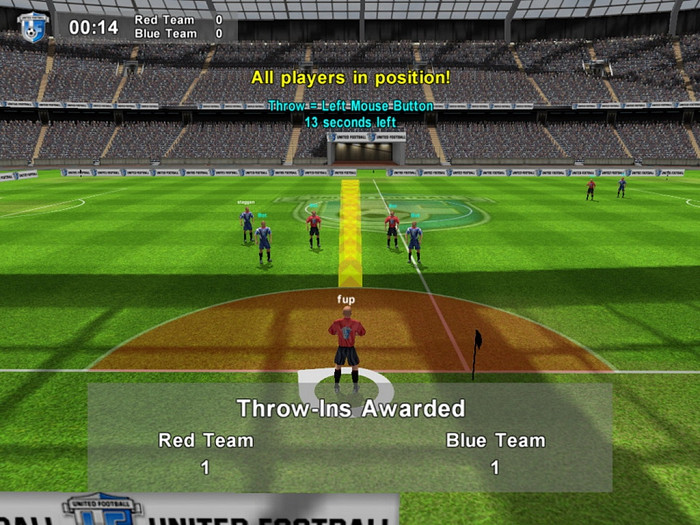 Скриншот из игры United Football