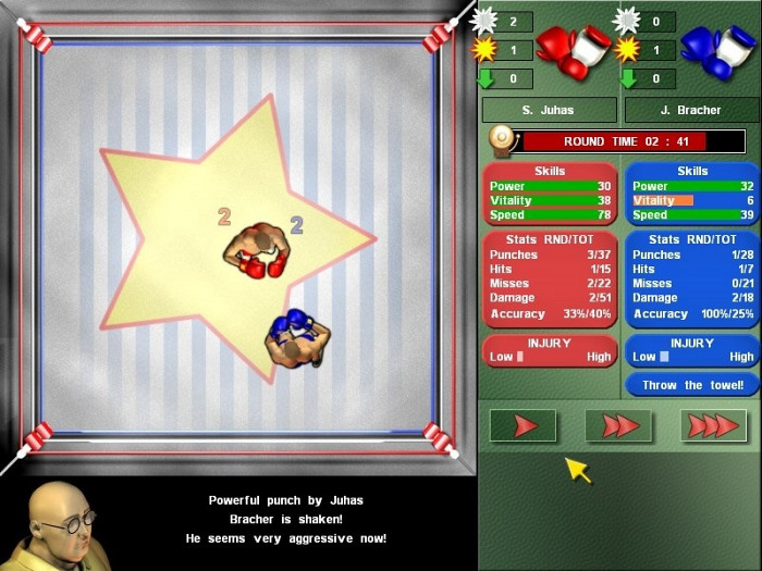 Скриншот из игры Universal Boxing Manager