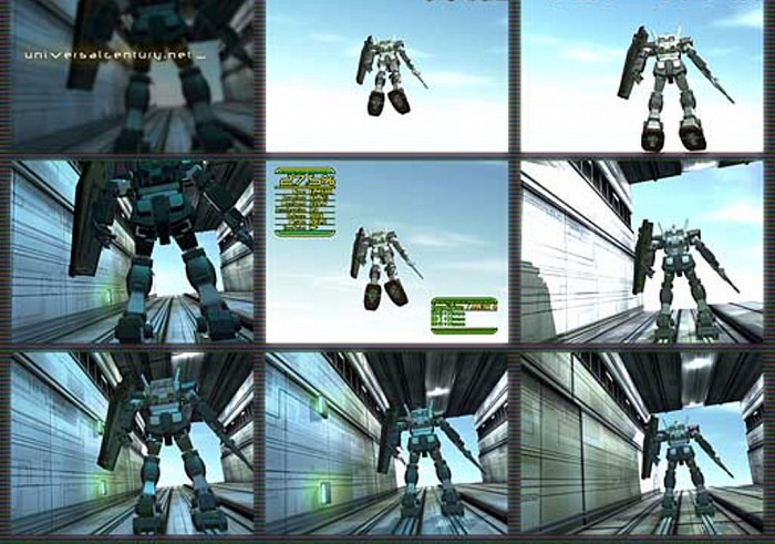 Скриншот из игры UniversalCentury.net: Gundam Online