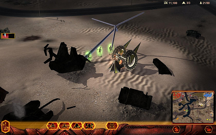 Скриншот из игры Universe at War: Earth Assault