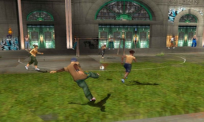 Скриншот из игры Urban Freestyle Soccer