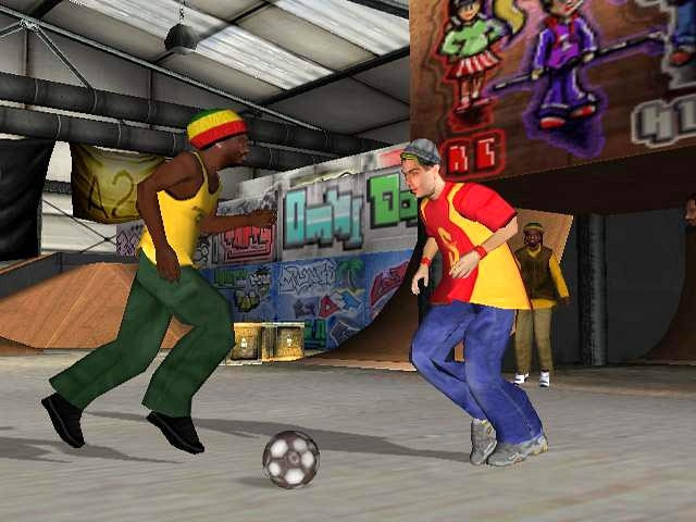 Скриншот из игры Urban Freestyle Soccer