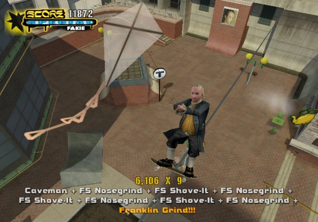 Скриншот из игры Tony Hawk's Underground 2