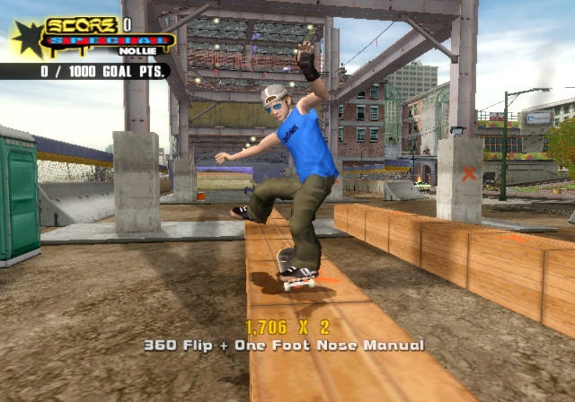 Скриншот из игры Tony Hawk's Underground 2