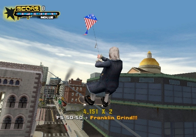Скриншот из игры Tony Hawk's Underground 2