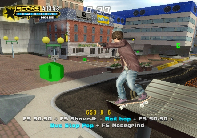 Скриншот из игры Tony Hawk's Underground 2