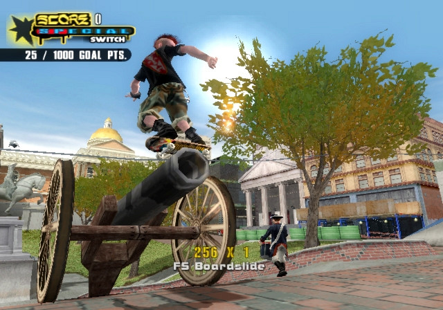 Скриншот из игры Tony Hawk's Underground 2