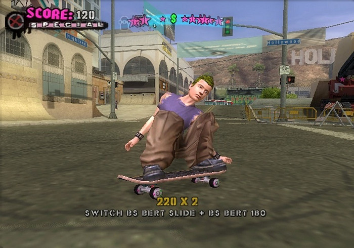 Скриншот из игры Tony Hawk's American Wasteland