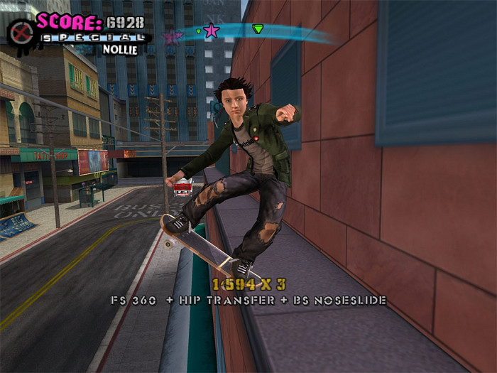 Скриншот из игры Tony Hawk's American Wasteland