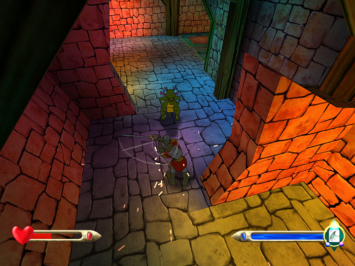 Скриншот из игры Dragon's Lair 3D: Return to the Lair